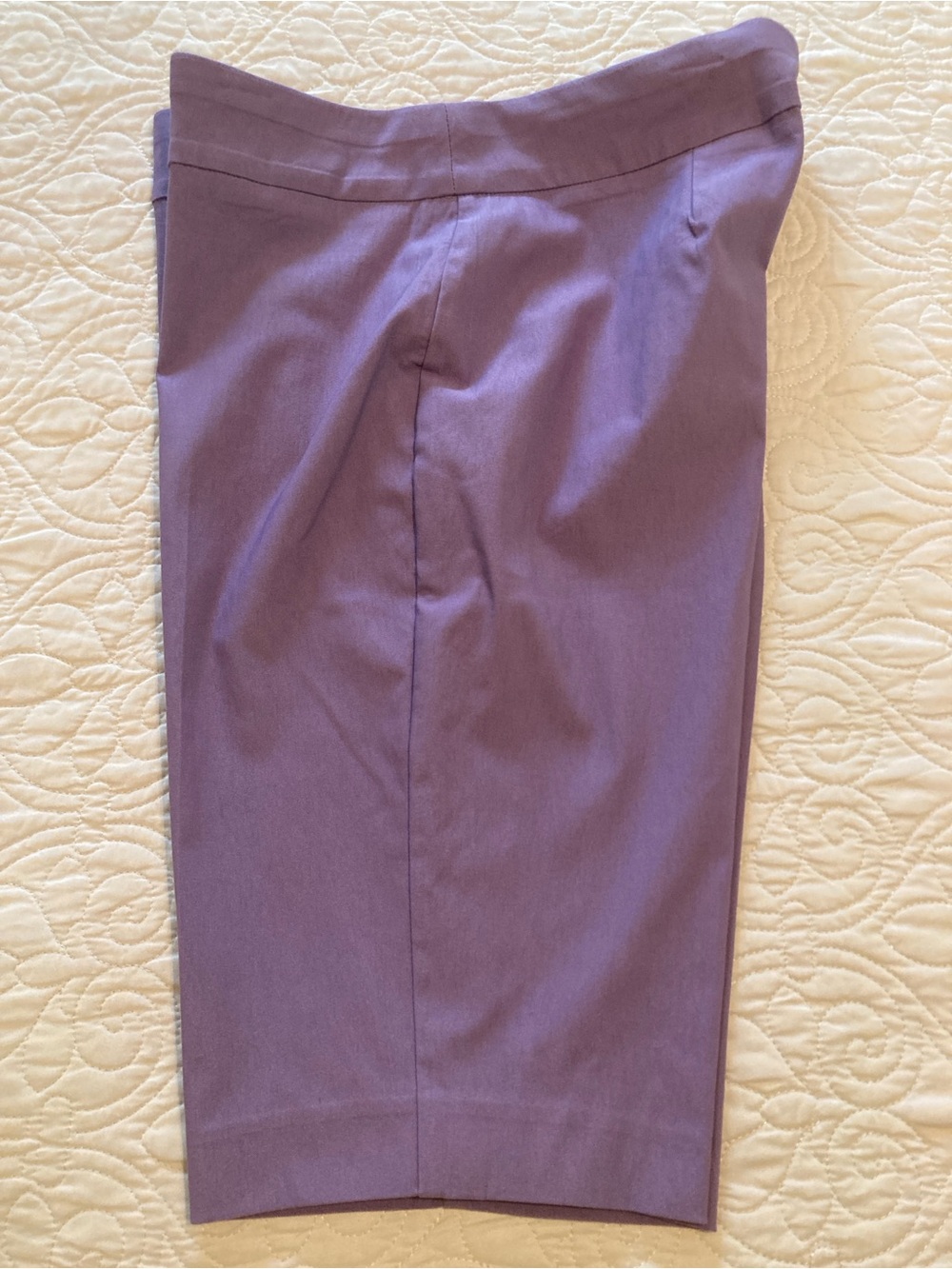 Chico's So Slimming Purple Tailored Bermuda Shorts Chico’s Size 2 US Size M